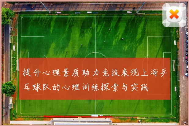 提升心理素质助力竞技表现上海乒乓球队的心理训练探索与实践